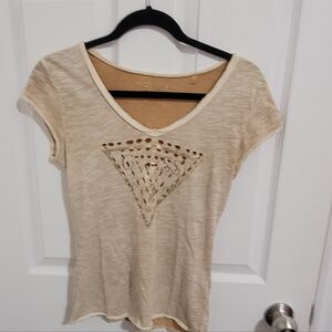 Gold Guess T-shirt, Size S